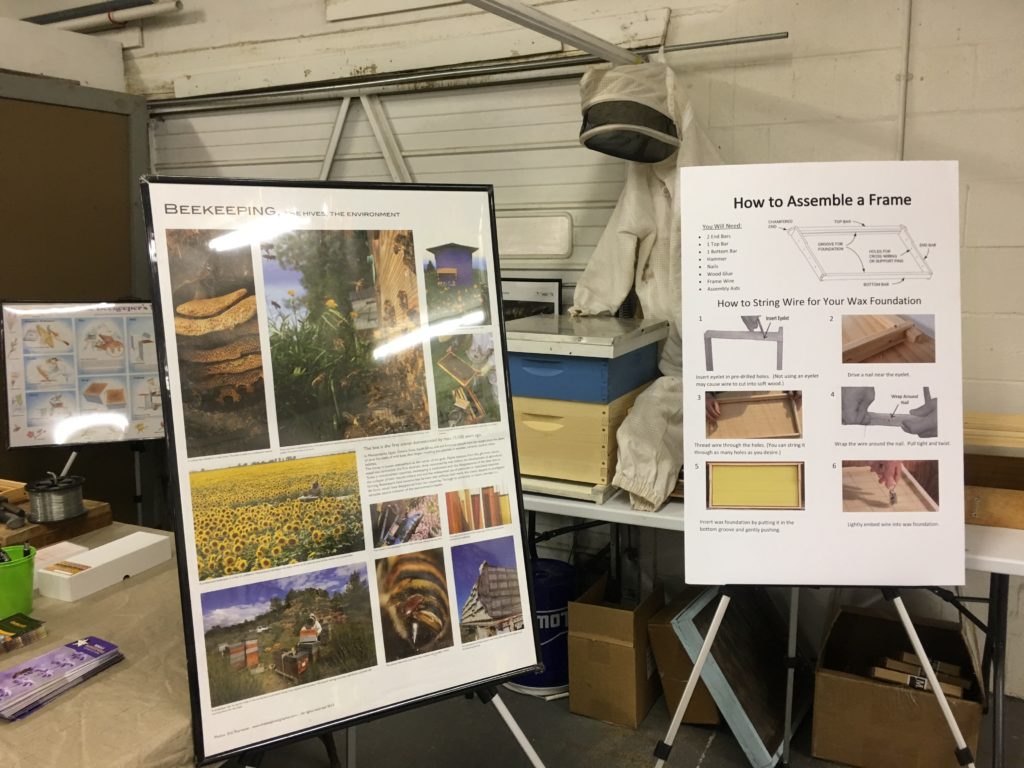 Fayette County Beekeeper’s Association Booth at the Fayette County Fair