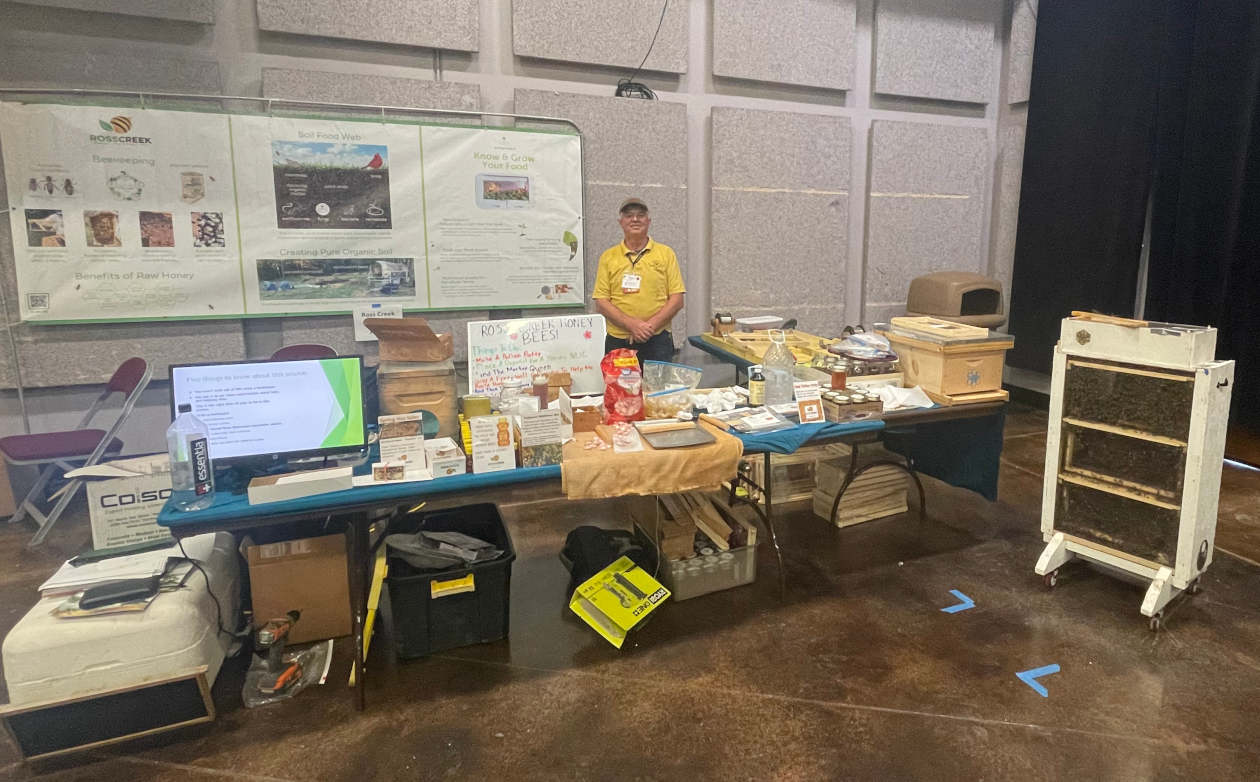 Texas Beekeepers Association Ross Creek Booth